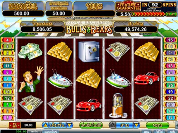 BULLS AND BEARS GOLDCLUB SLOT