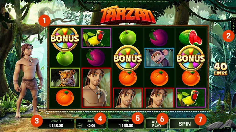 tarzan online Goldenslot